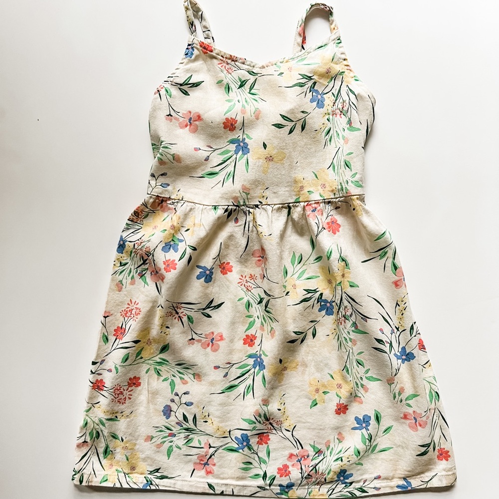 Old Navy Girls Floral Dress- Size S (6/7)